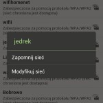 HTC Sense inconsistency - pure Android menus on long press